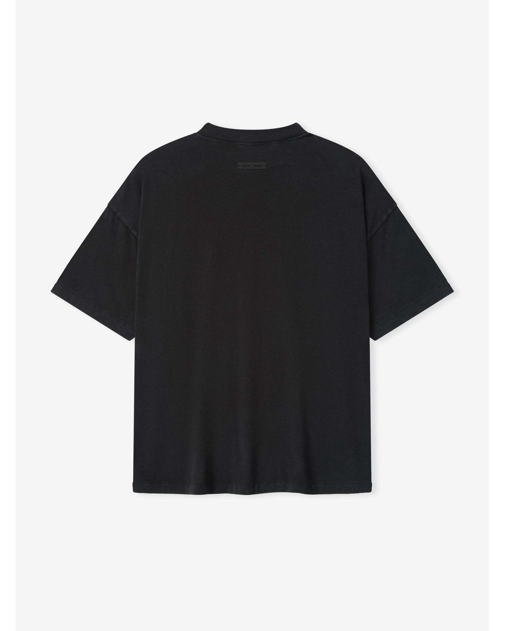 Fear Of God Black Short-Sleeved T-Shirt for men