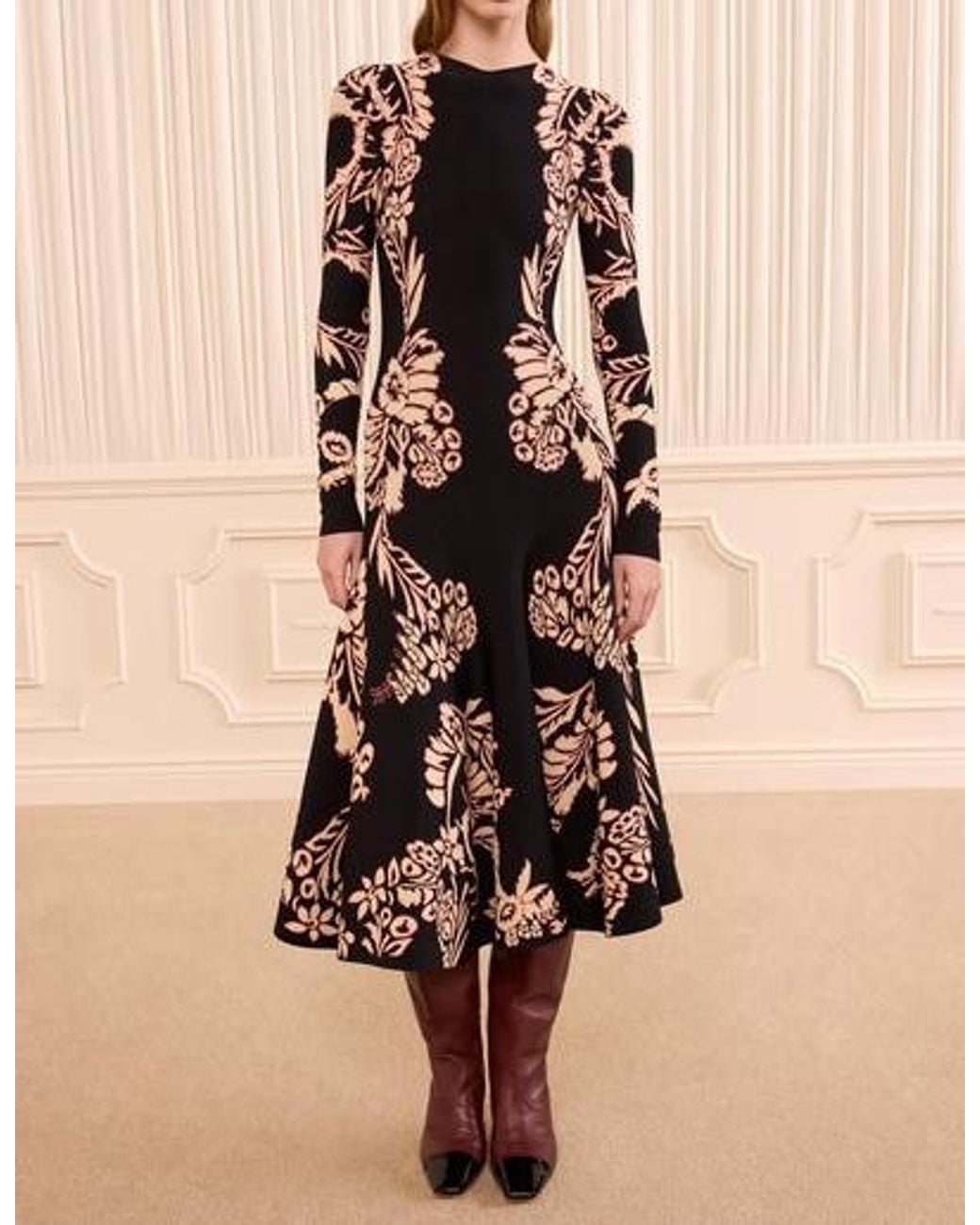 Ulla Johnson Black Nerissa Jacquard Dress
