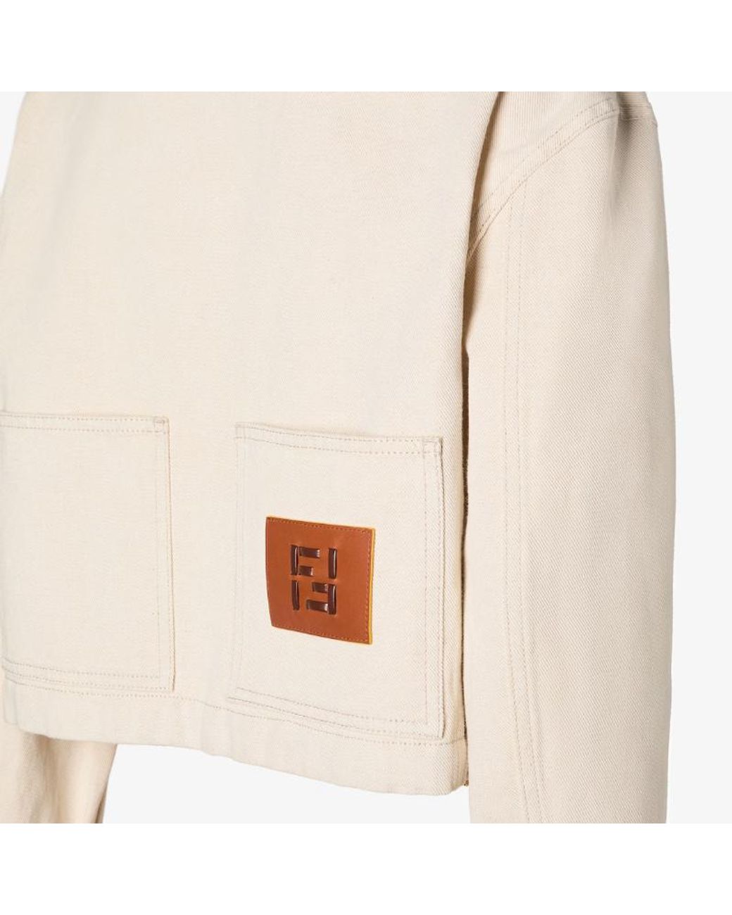 Fendi Natural Denim Jacket