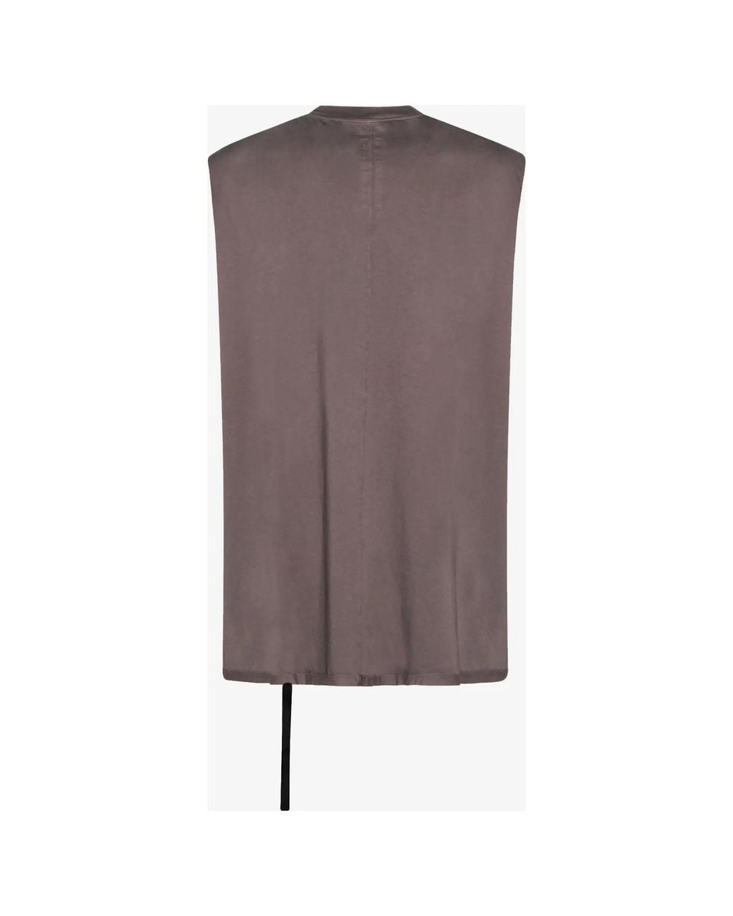 Rick Owens Brown Sleeveless Top for men