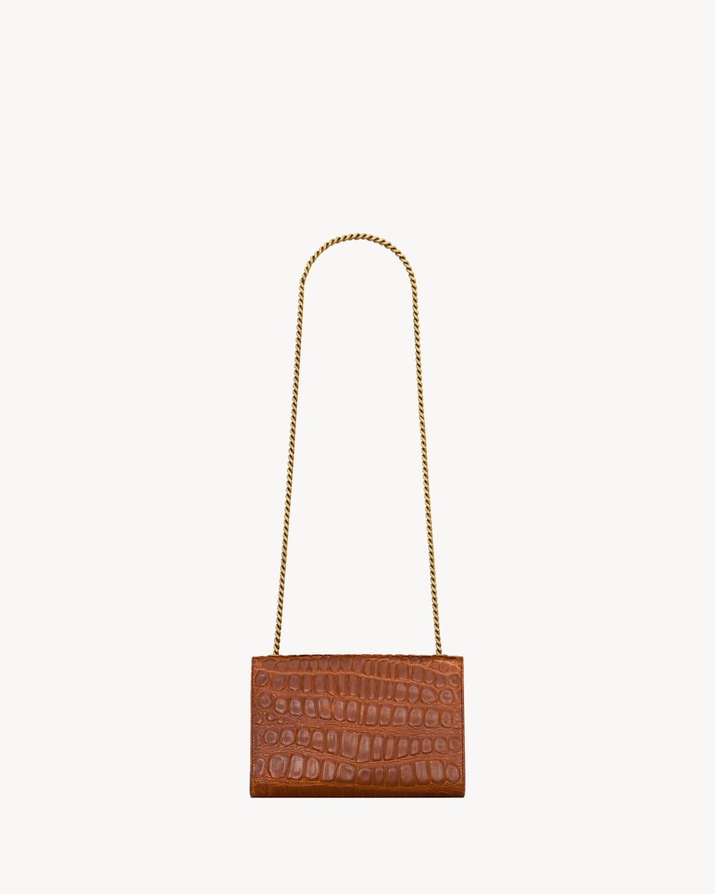 Saint Laurent White Kate Small Leather Shoulder Bag