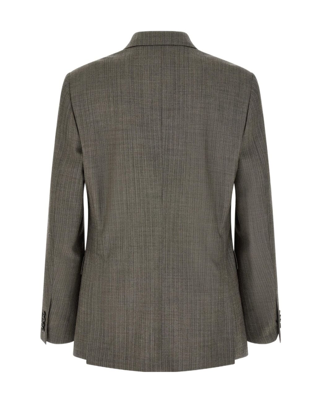 Lardini Gray Feeling Double-Breasted Suit for men