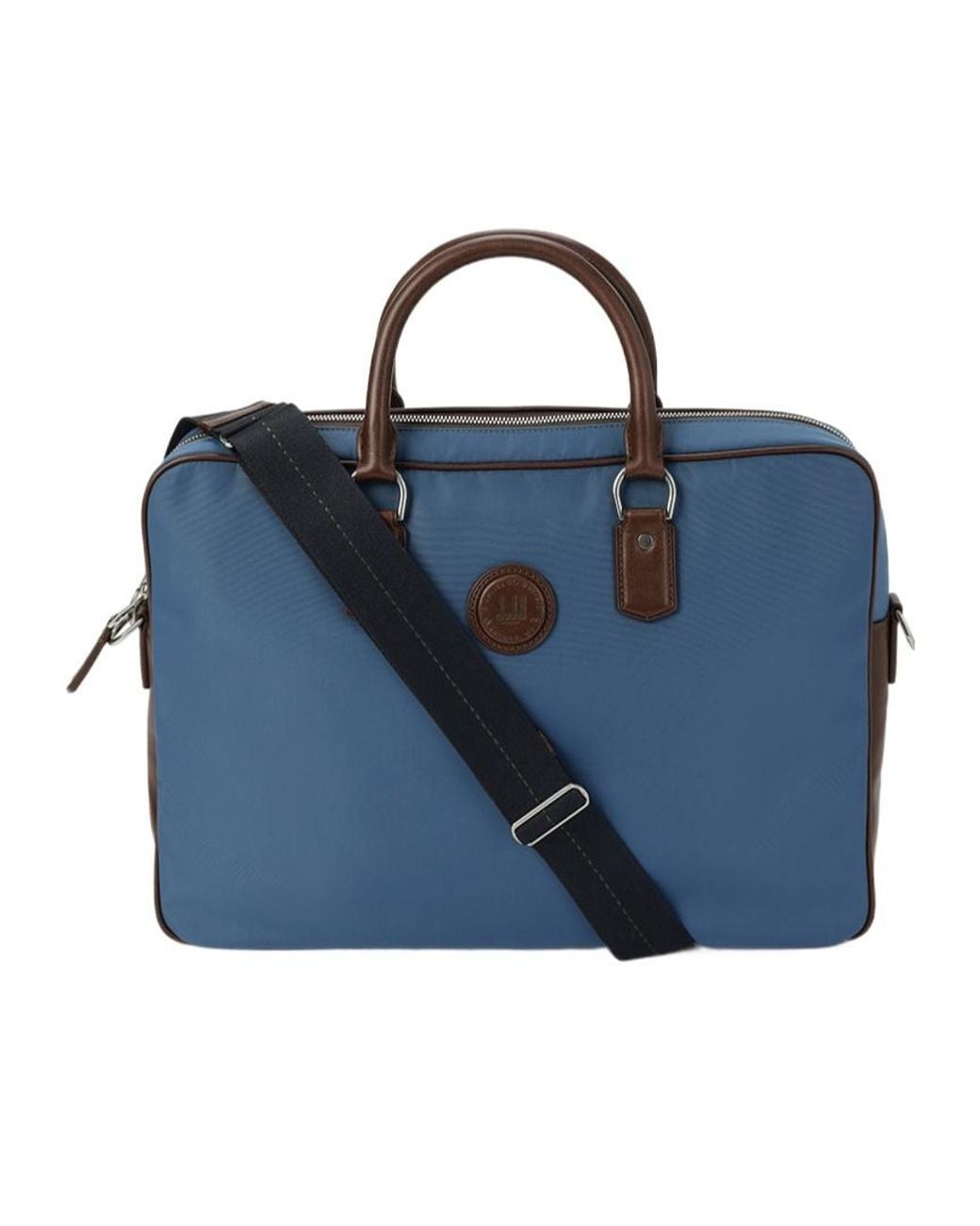 Dunhill Blue Logo Shoulder Bag for men