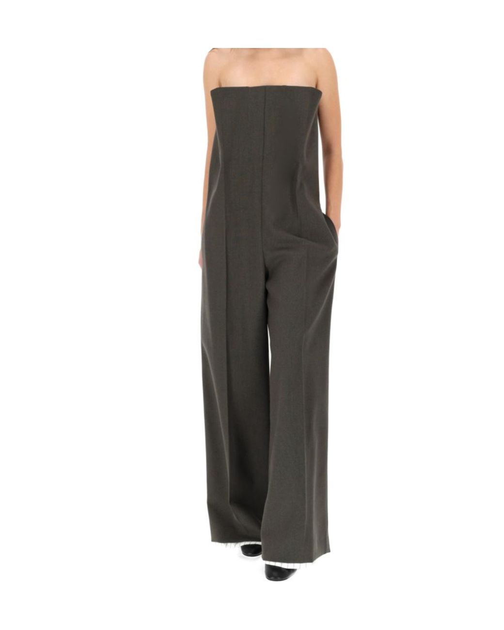 Jean Paul Gaultier Multicolor Tube Top Jumpsuit