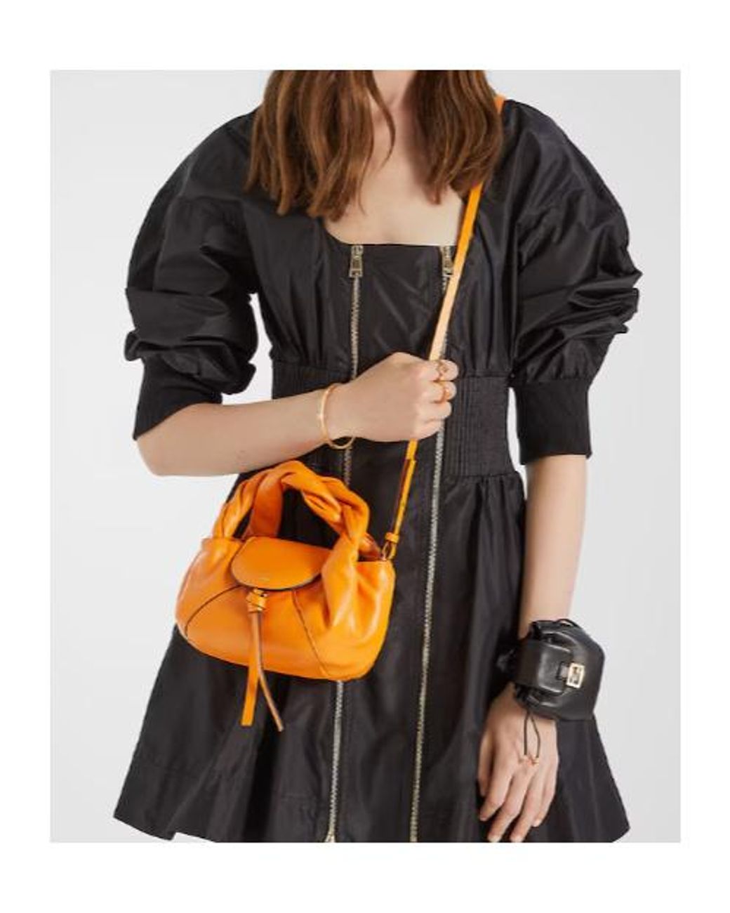 Fendi Orange Spy Mini