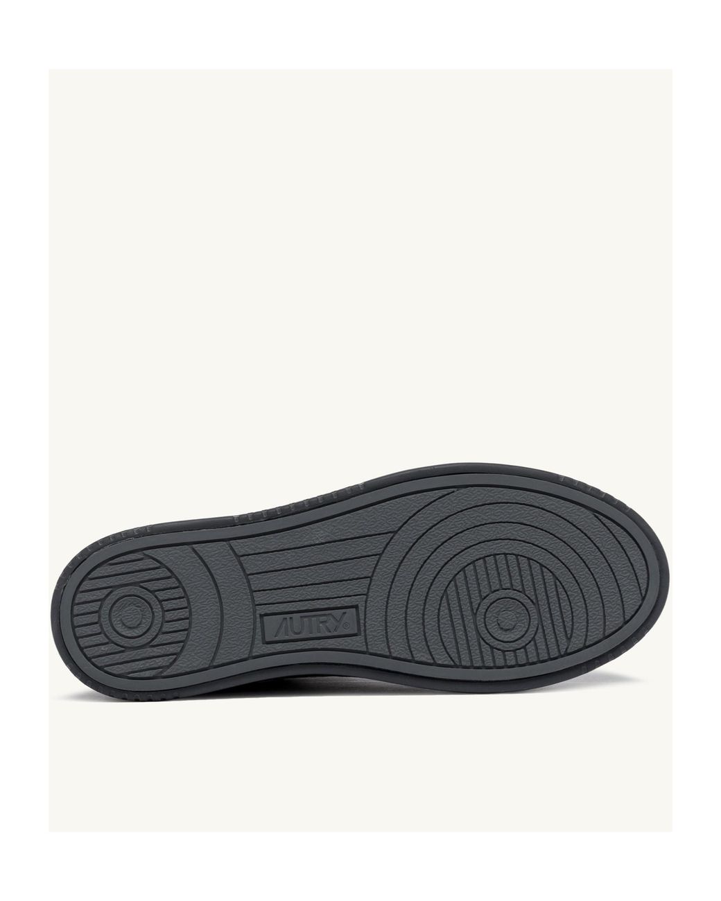 Autry Black Medalist Easeknit Low-Top Sneakers