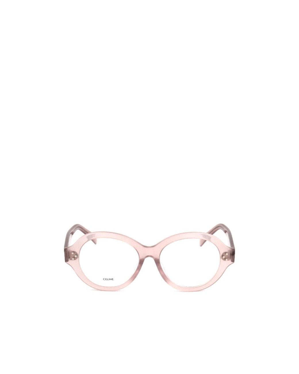 Céline White Full Frame Plain Mirror
