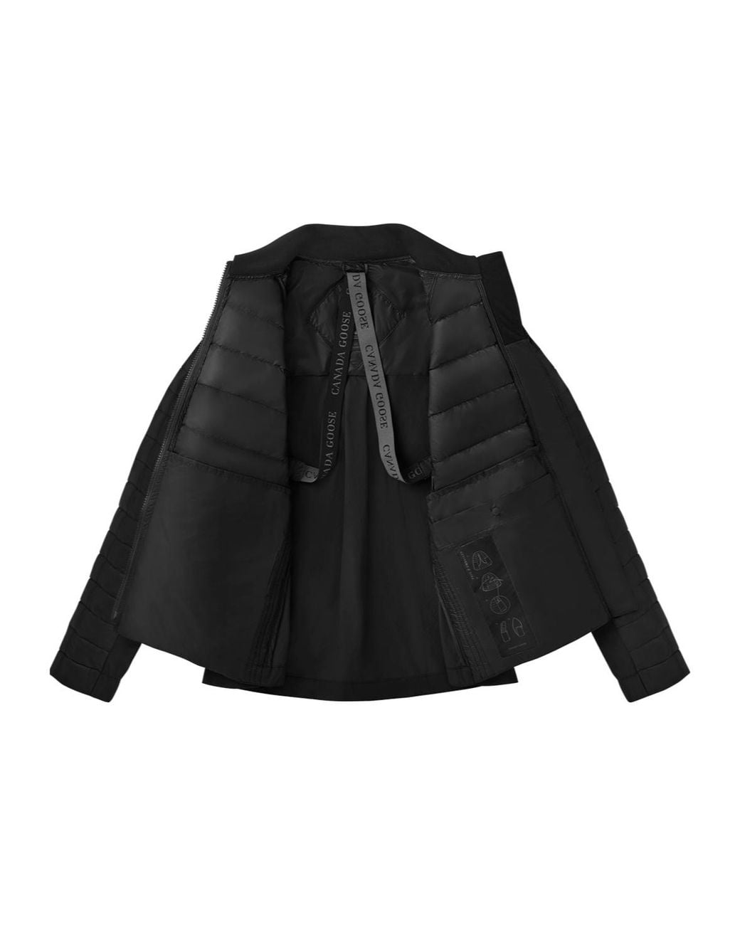 Canada Goose Black Quilted Down Jacket
