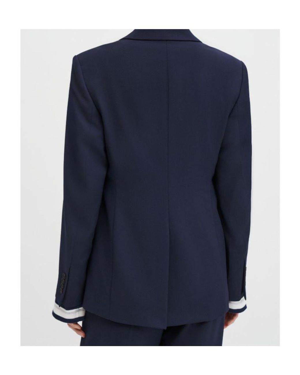 Filippa K Blue Buttoned Pocket Jacket