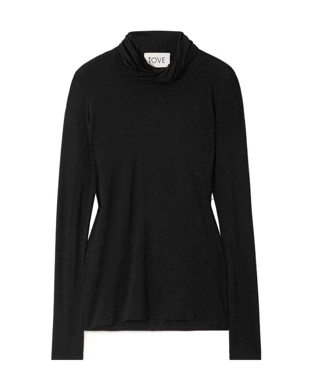 TOVE Black Long-Sleeved Top