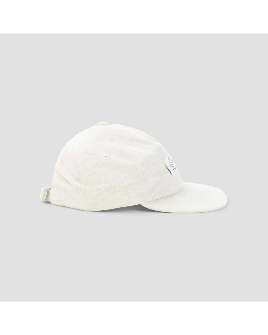 Jacquemus White Le Casquette Montaigne Hat for men