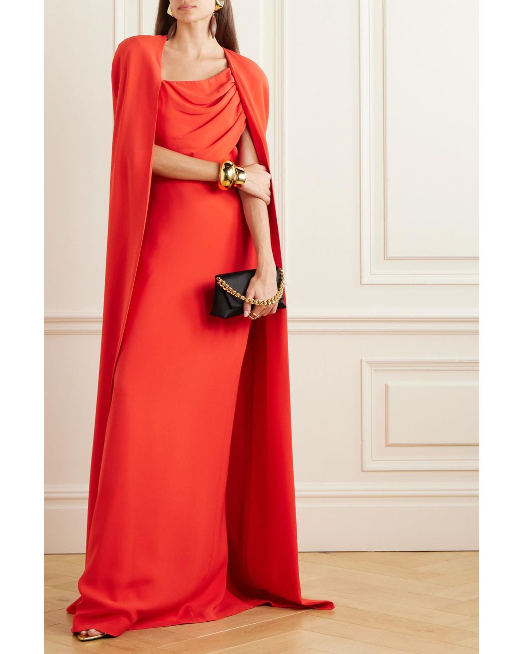 Tom Ford Red Oversized Shawl