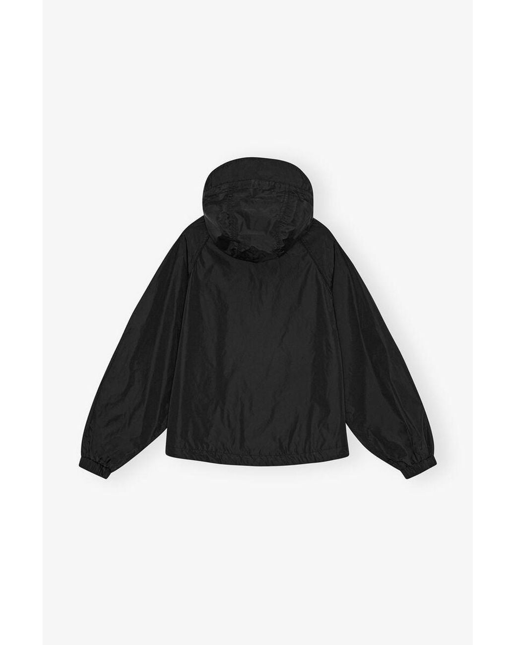 Ganni Black Nylon Jacket