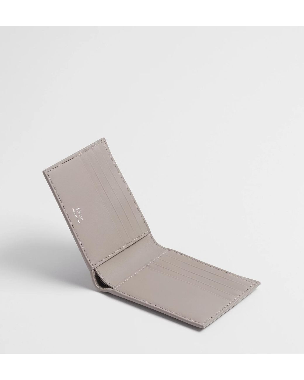 Dior Gray Bifold Wallet for men