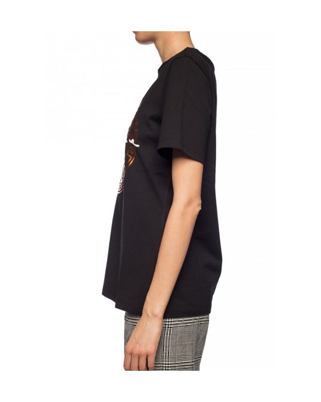 Versace Black Micro-Label T-Shirt