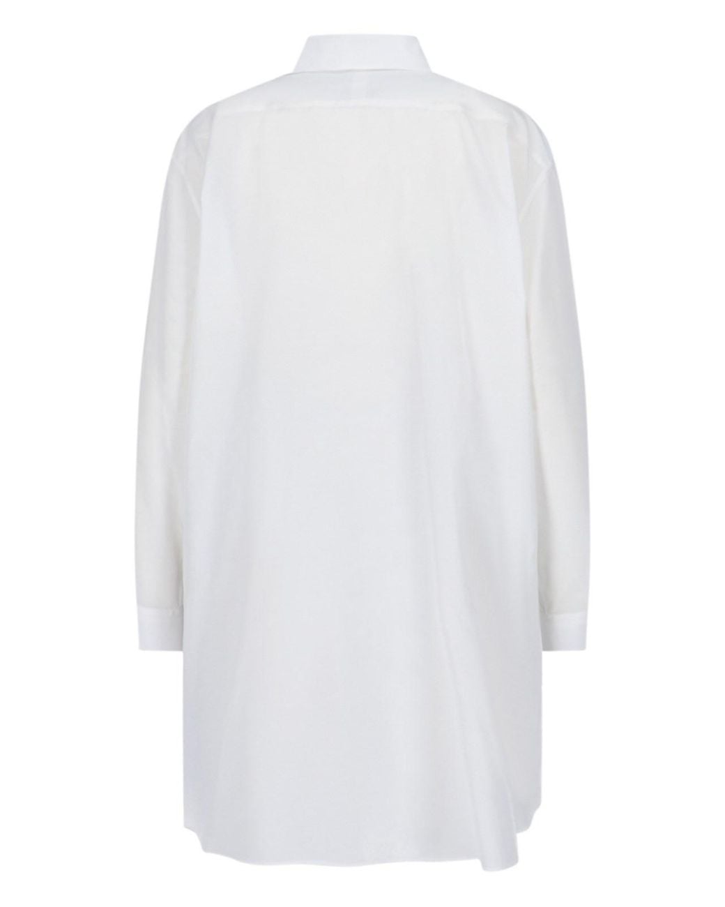 Loewe White Double Layered Shirt Dress