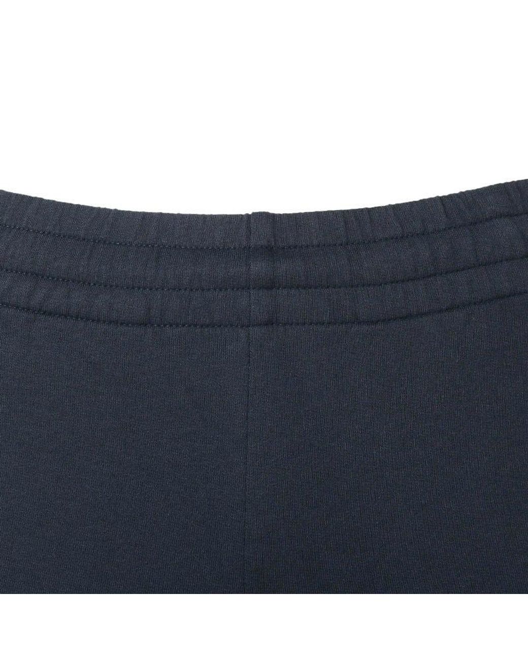 EA7 Blue Side-Logo Trousers for men