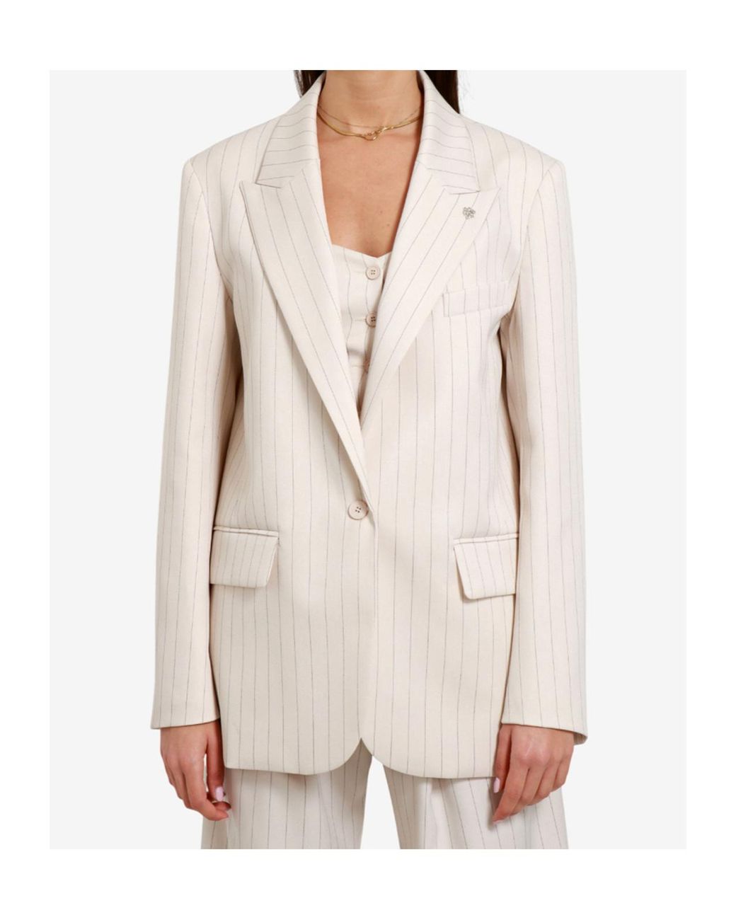 Aniye By Natural Single-Breasted Suit Jacket
