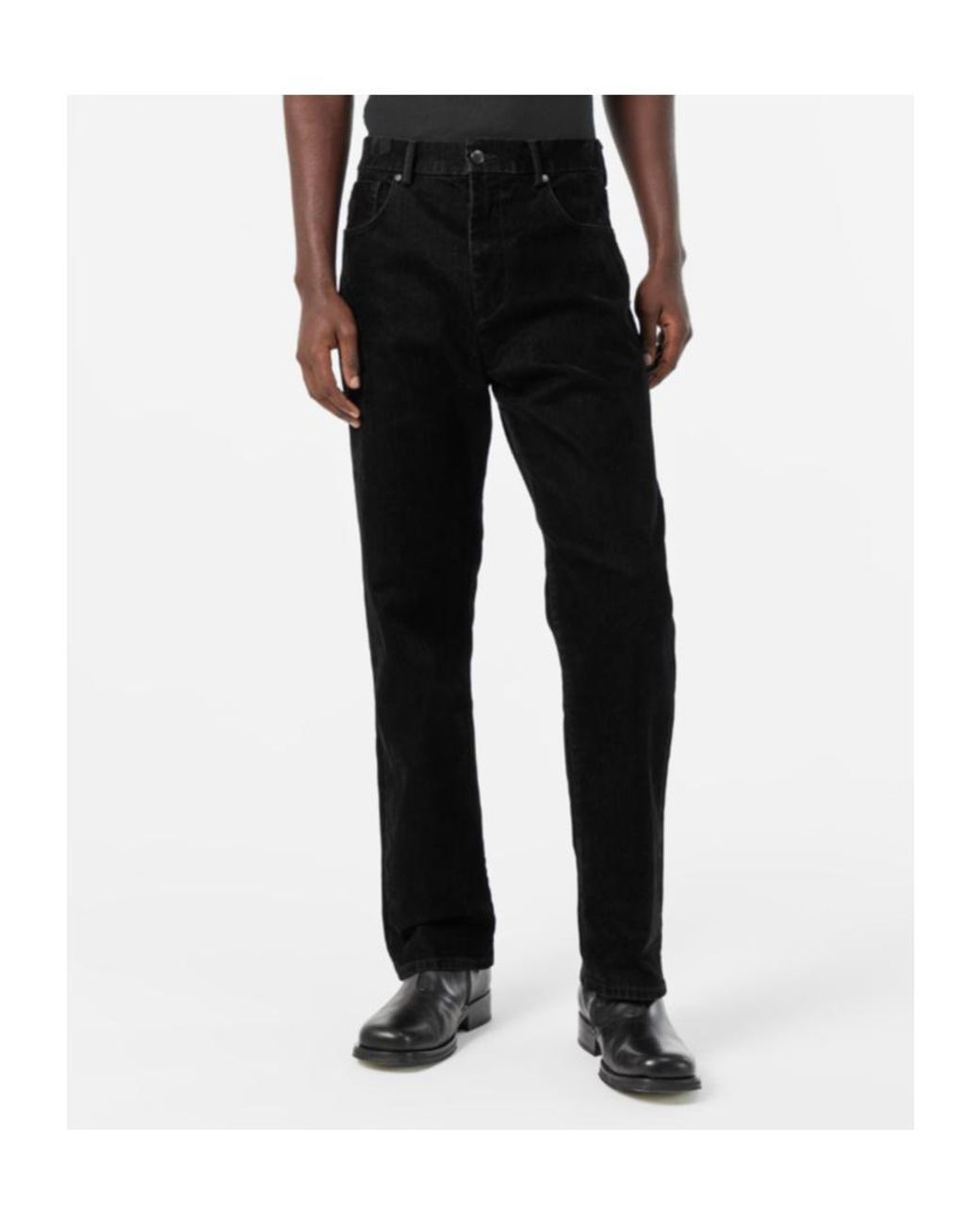 7 For All Mankind Black Belt Loops Jeans for men