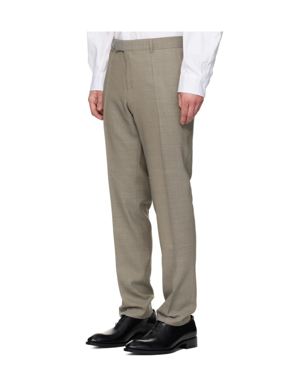 Boss Gray Two-Piece Tailored Suit for men