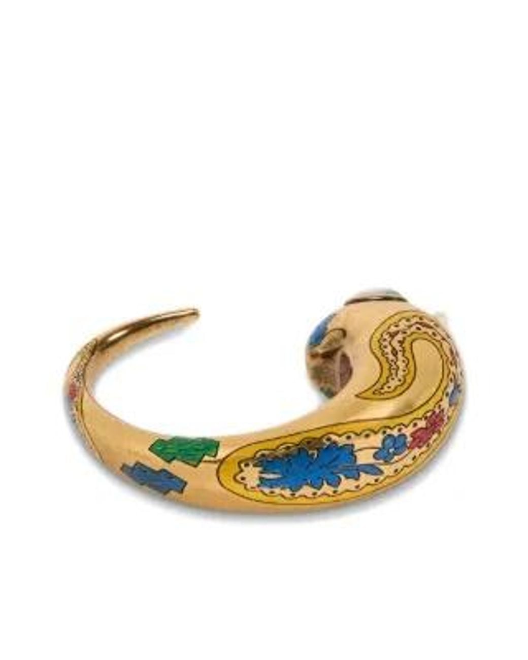 Etro Metallic Opal Pearl Bracelet