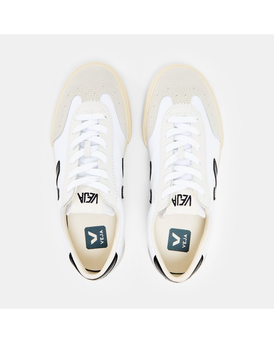Veja Simple Blackandwhite Shoes