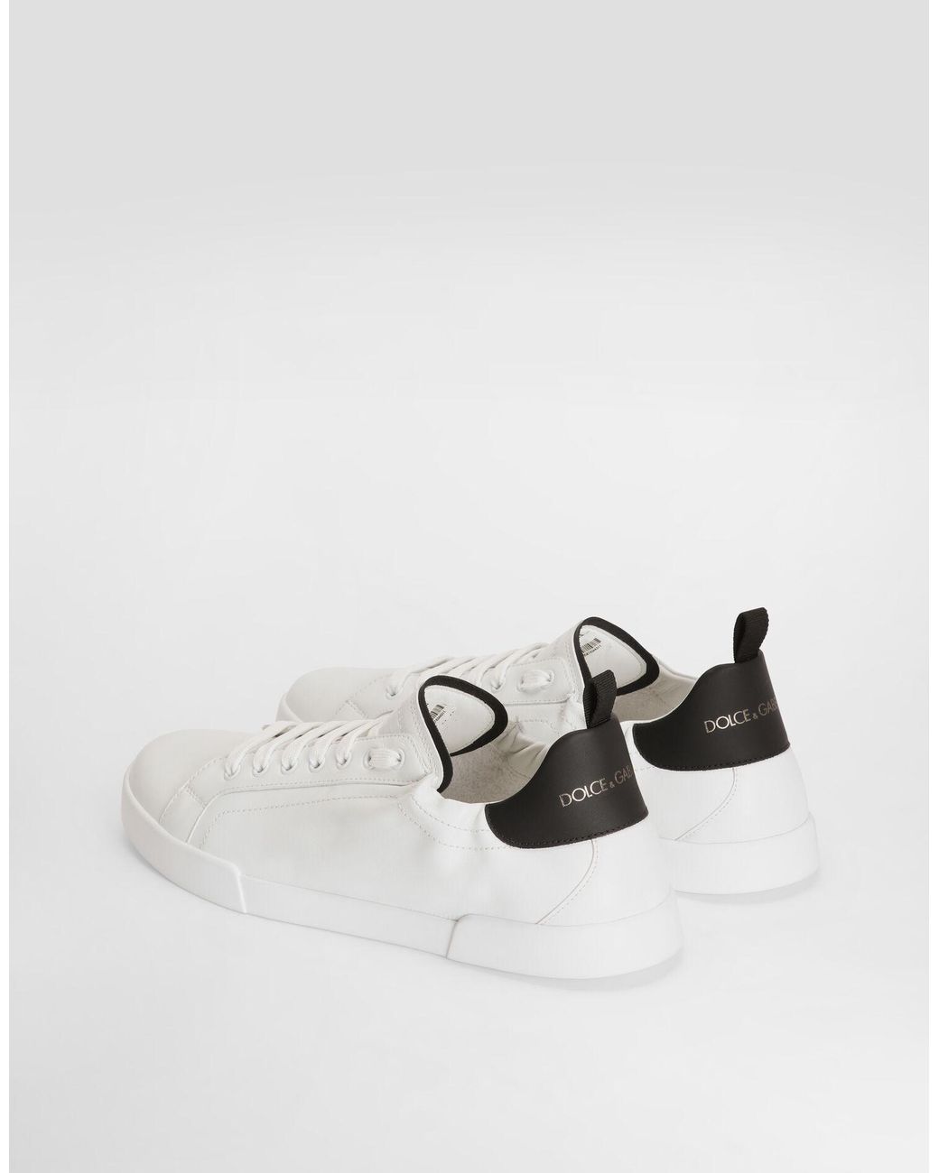 Dolce & Gabbana White Portofino Low-Top Sneakers for men