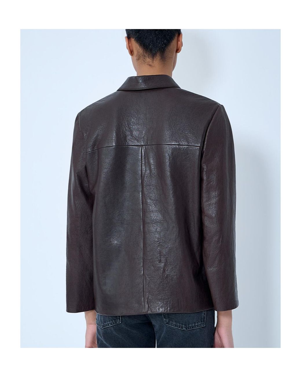 Saint Laurent Brown Buttoned Pocket Jacket