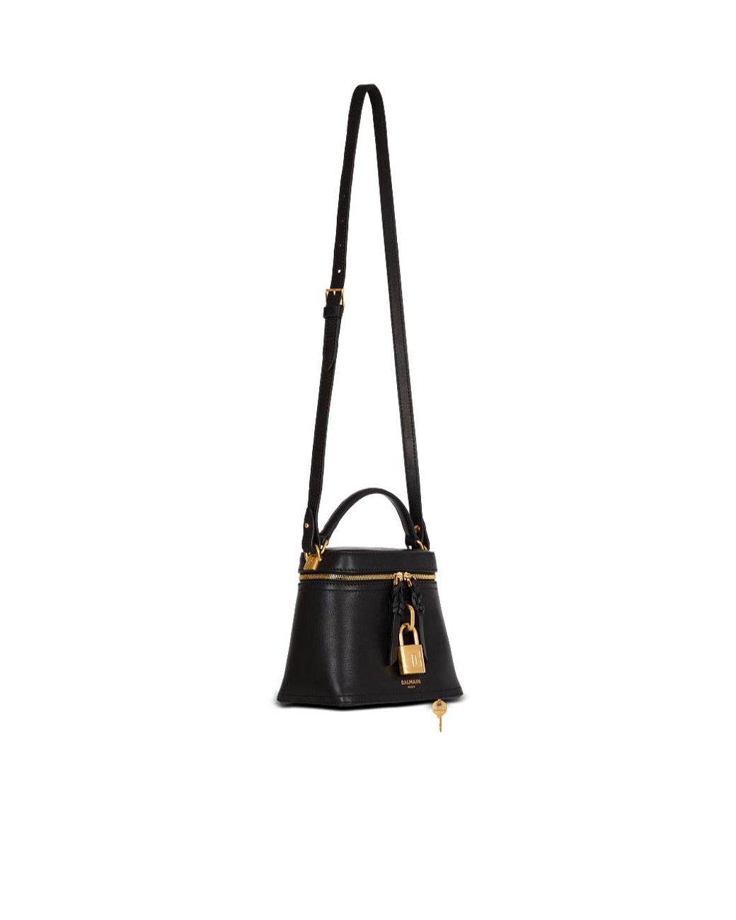 Balmain Black Pulse Vanity Bag