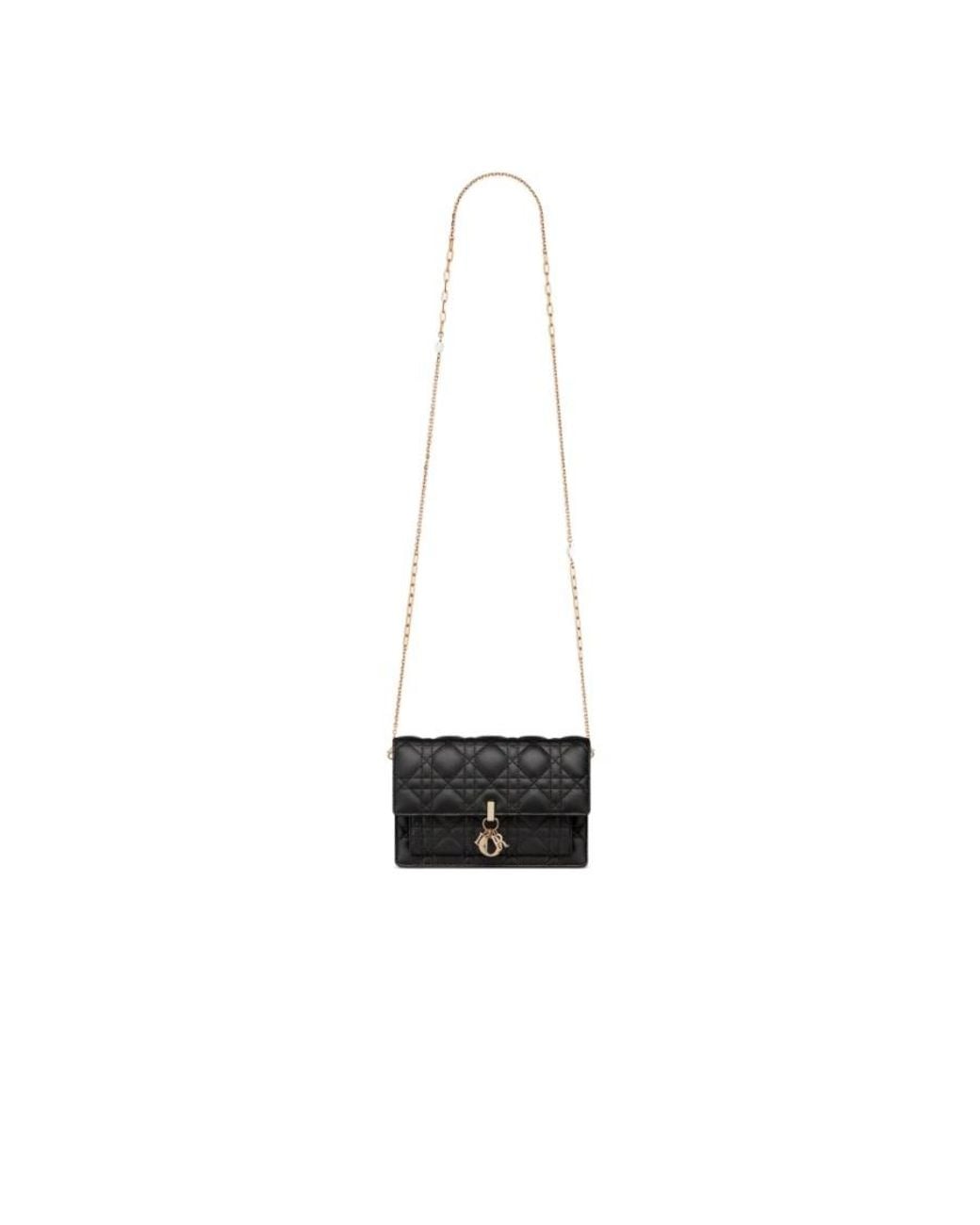 Dior Black Lady Chain Shoulder Bag