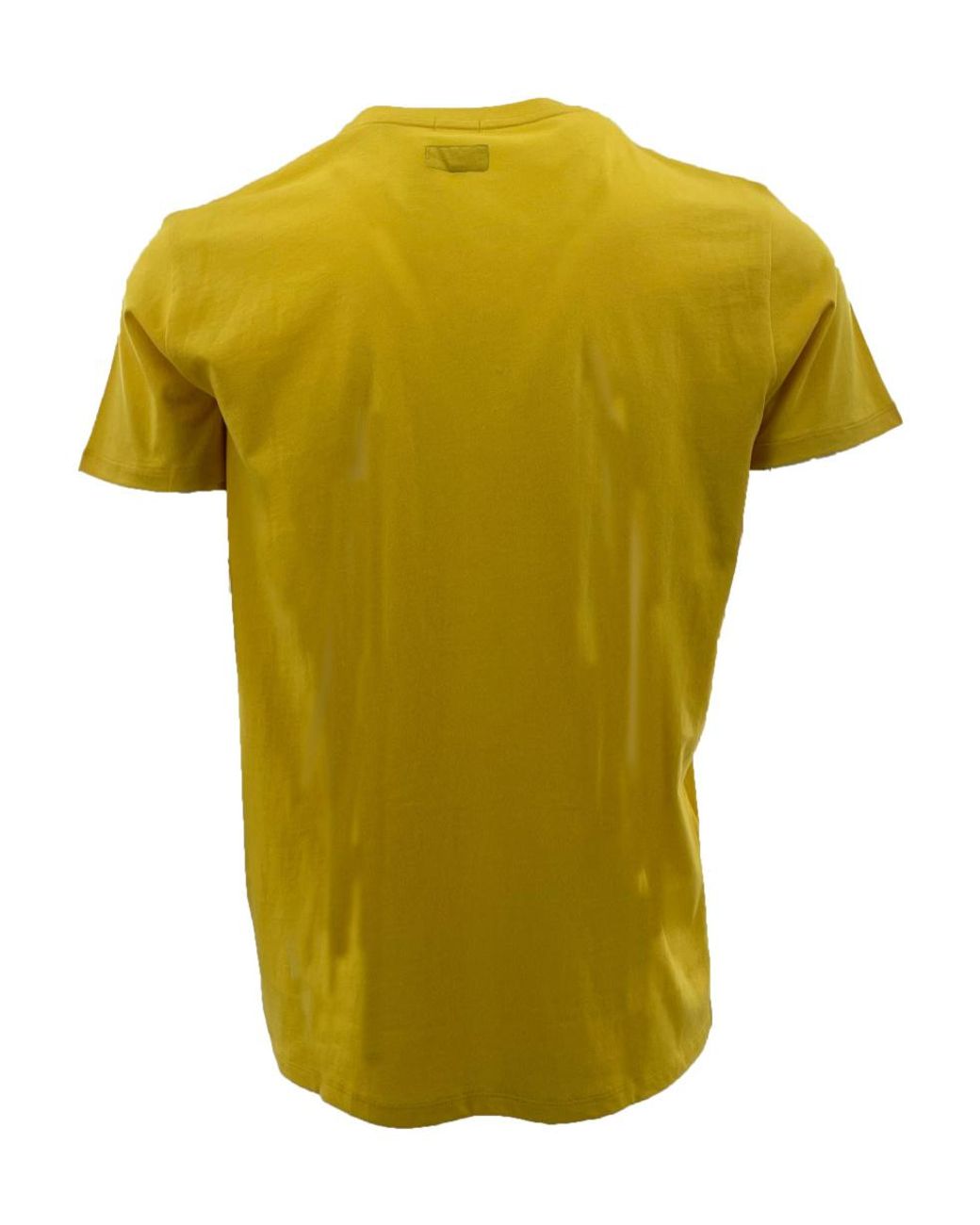 Armani Jeans Yellow Item O-Neck Short-Sleeved T-Shirt for men