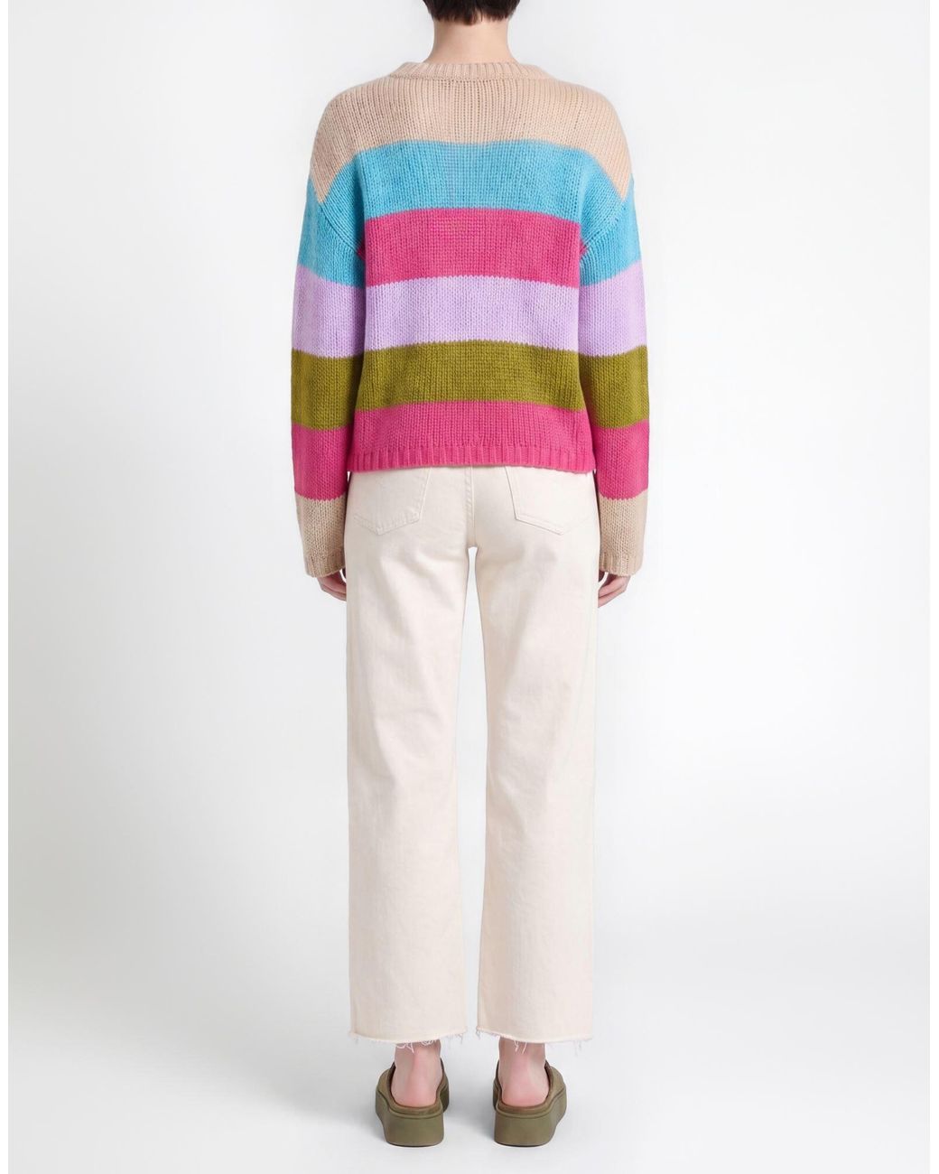 Weekend by Maxmara Pink Sweater Cashmere