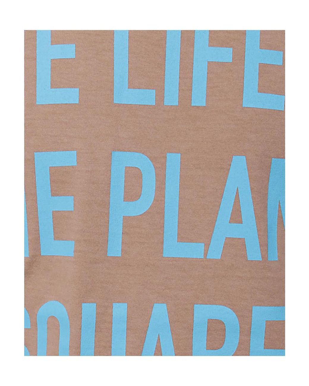 DSquared² Blue Slogan Printed Crewneck T-Shirt for men