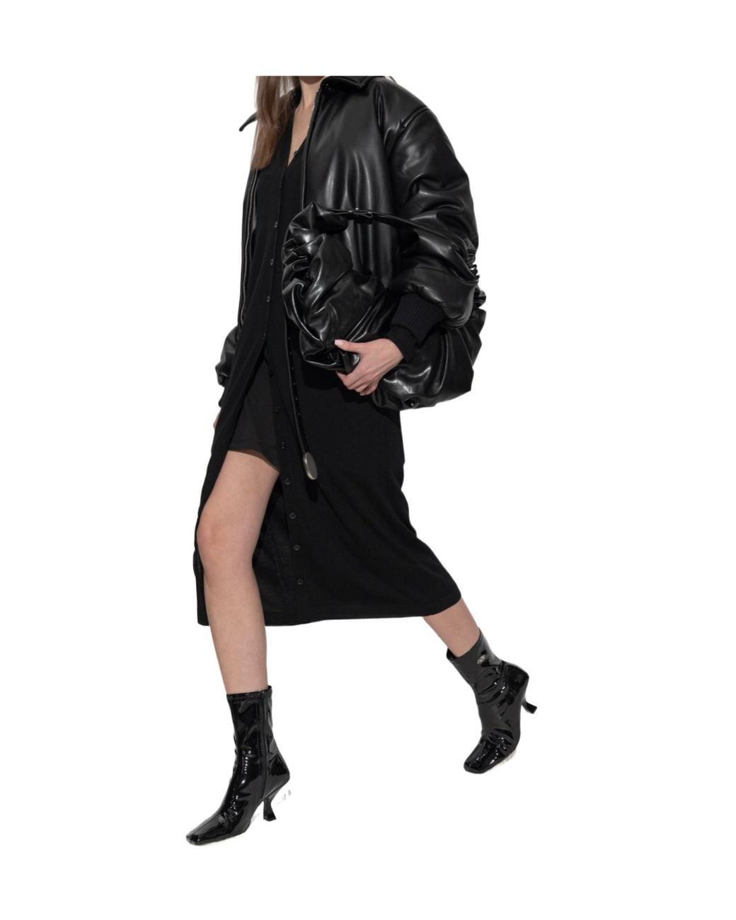 DIESEL Black M-Alinesa Long Sleeve Dress