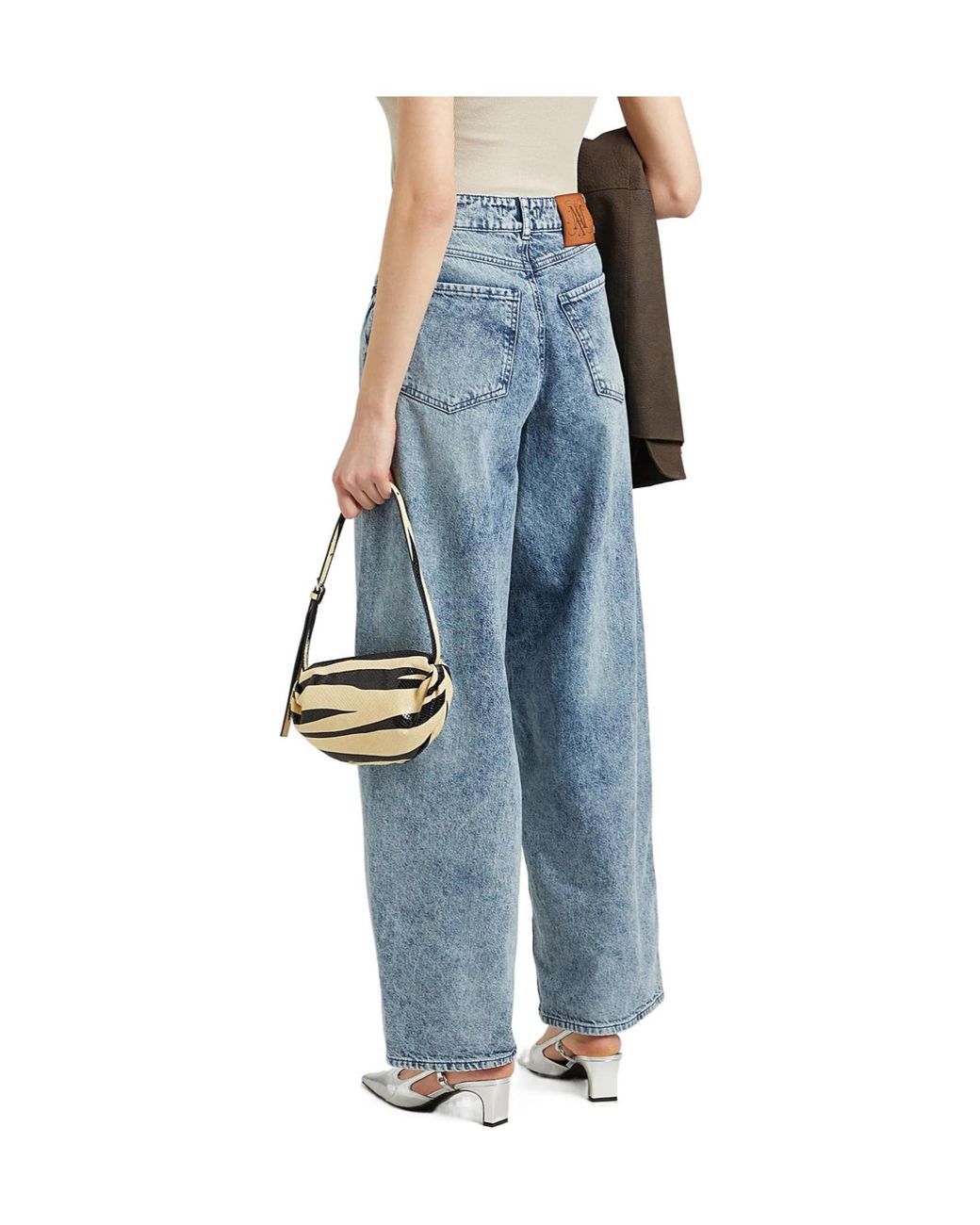 MAX&Co. Blue Denim Trousers
