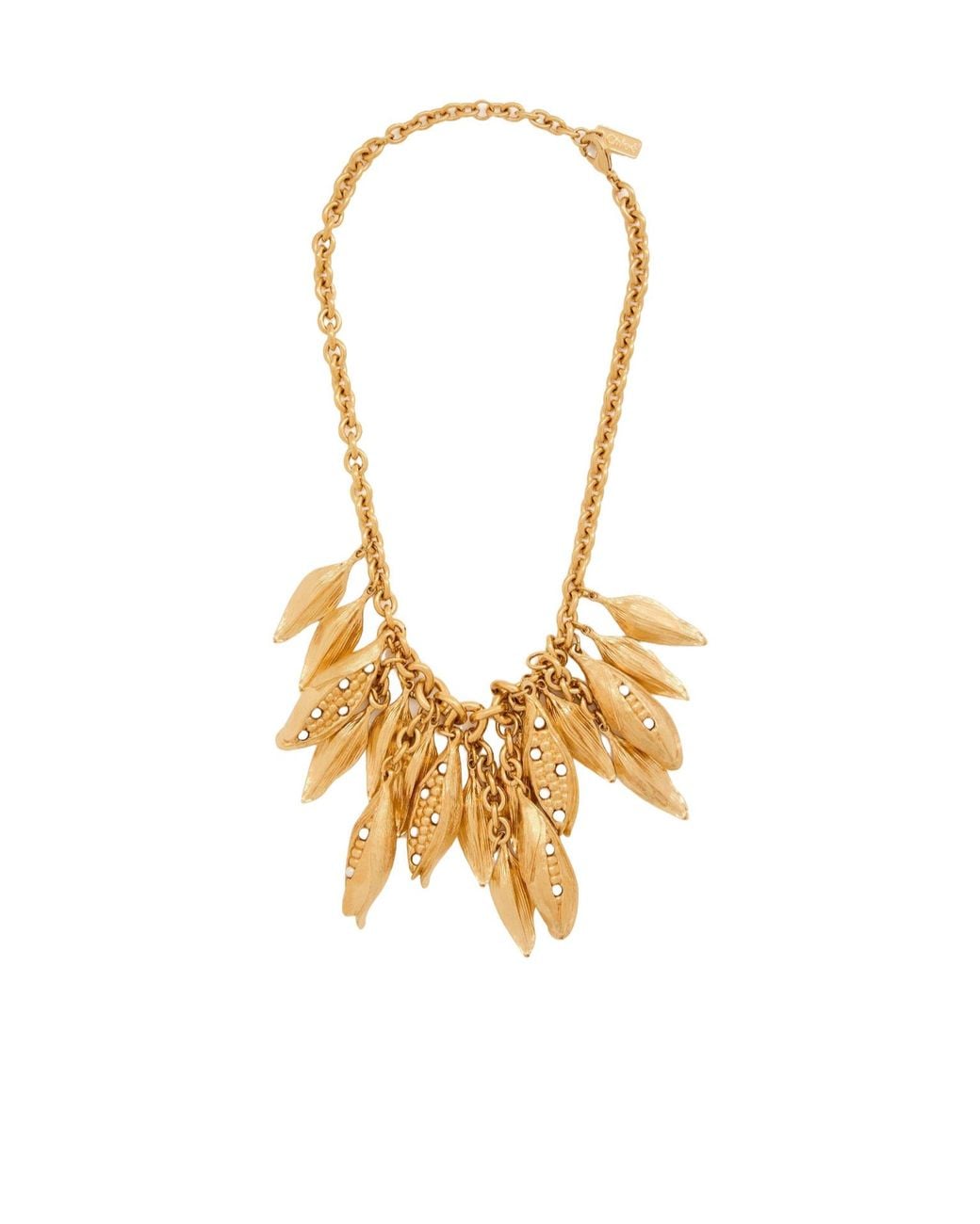Chloé Metallic Multi-Layer Necklace