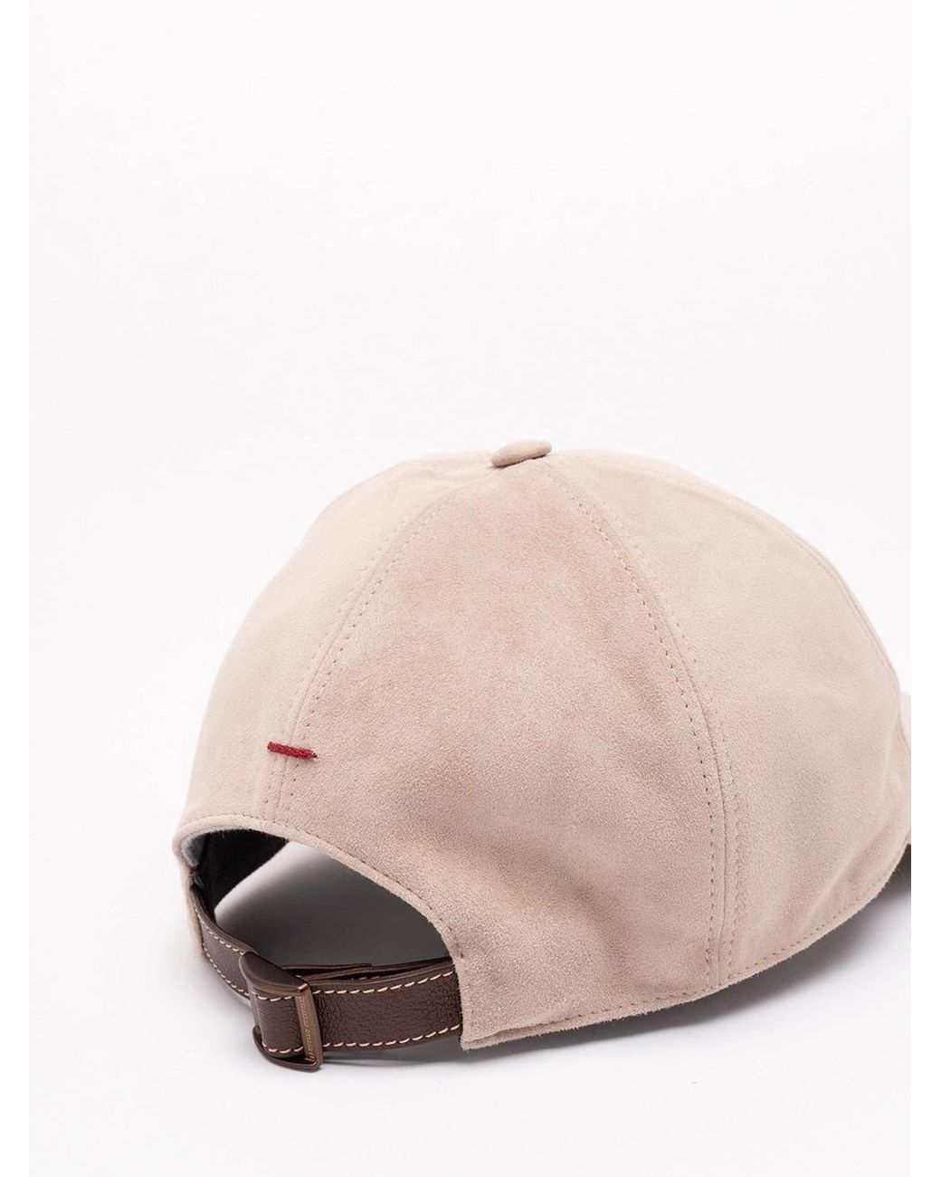 Brunello Cucinelli Pink Logo Hat for men