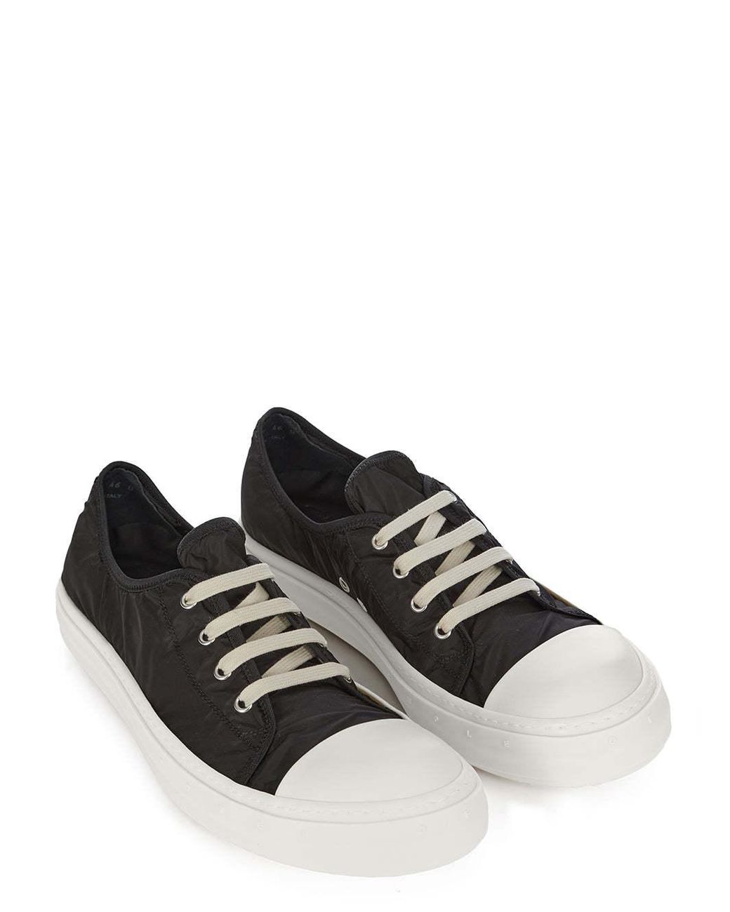 Rick Owens Black Tower Low-Top Sneakers for men