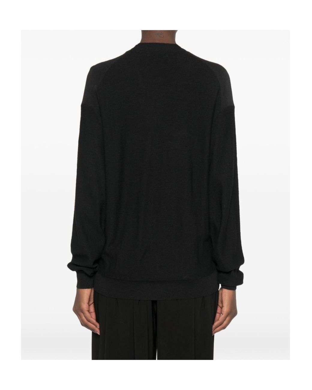 Lemaire Blue Relaxed V-Neck Cardigan