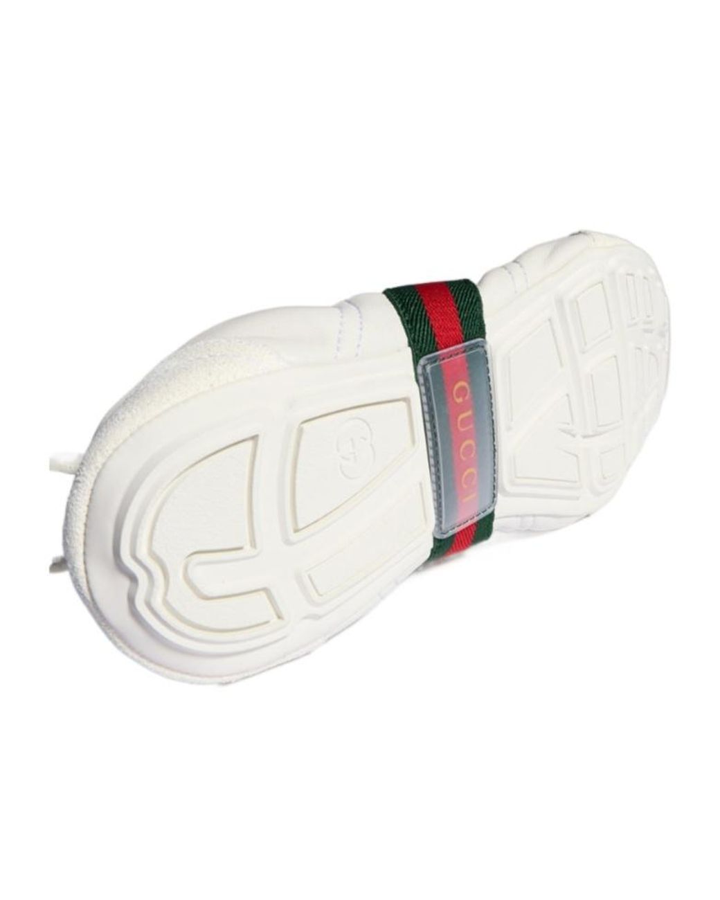 Gucci White Flex Sneakers