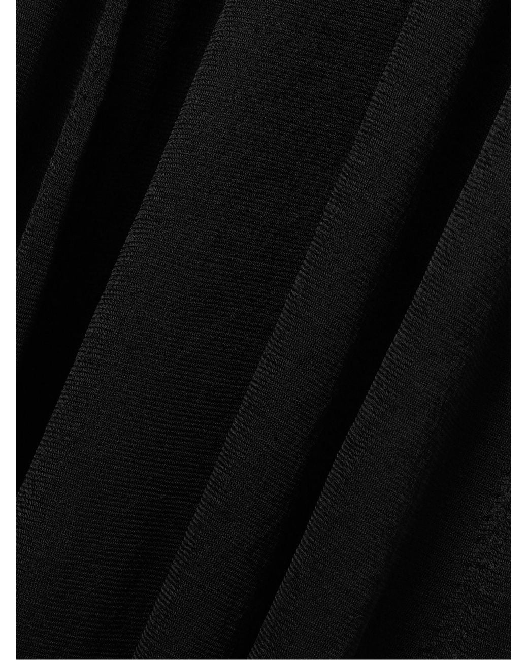 Proenza Schouler Black Silk Maxi Dress
