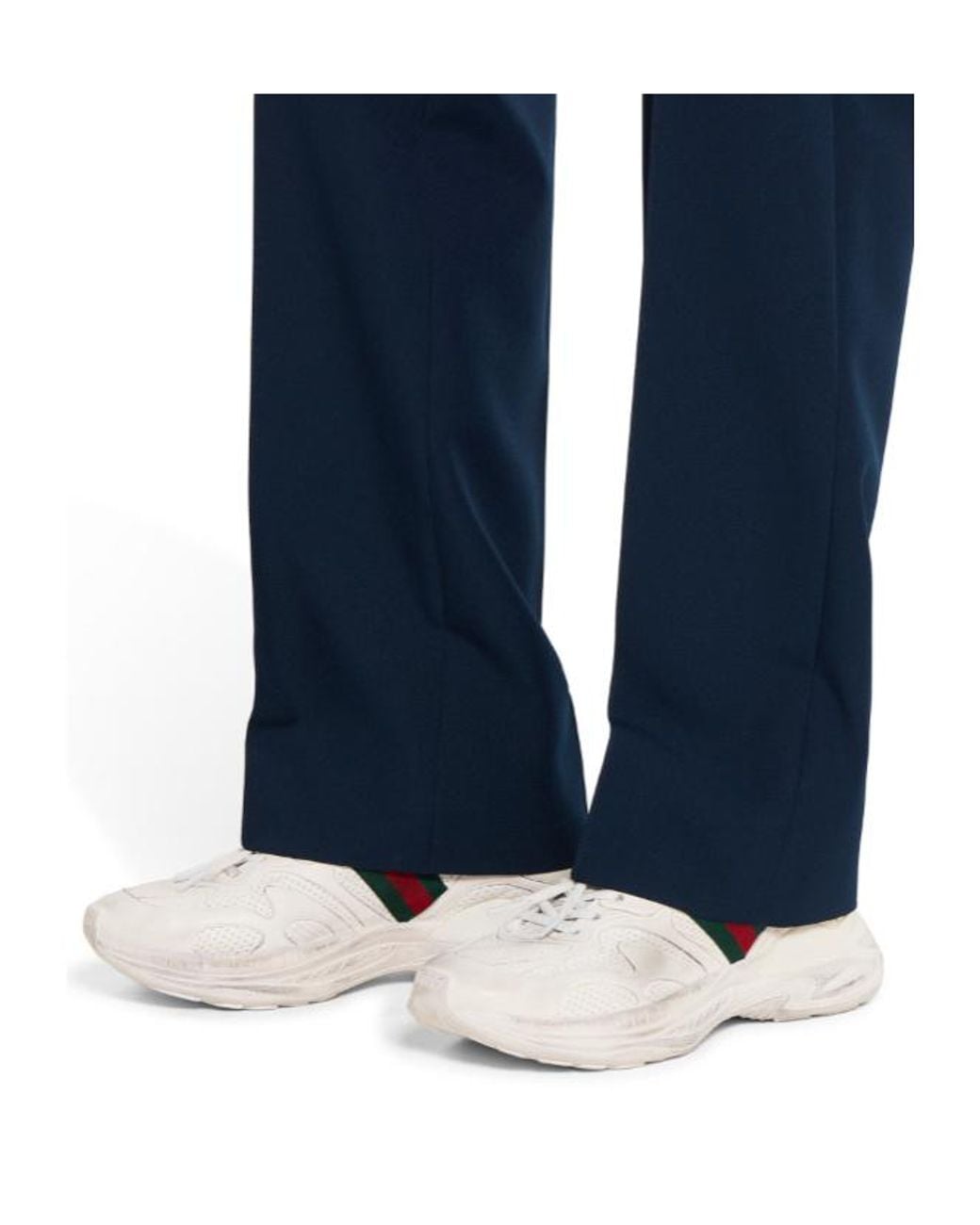 Gucci White 2.0" Sneakers for men