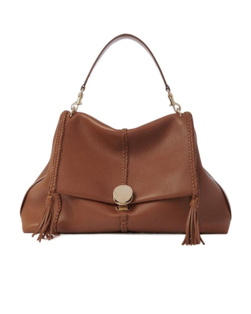 Chloé Brown Chloé Penelope Large Soft Shoulder Bag
