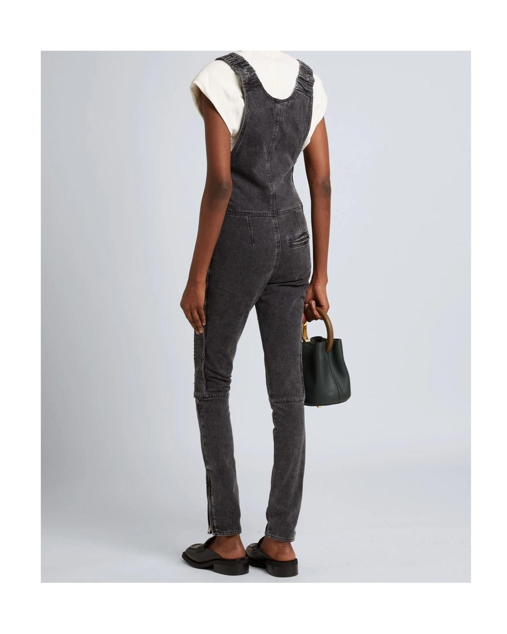 Isabel Marant Black Denim Dungaree