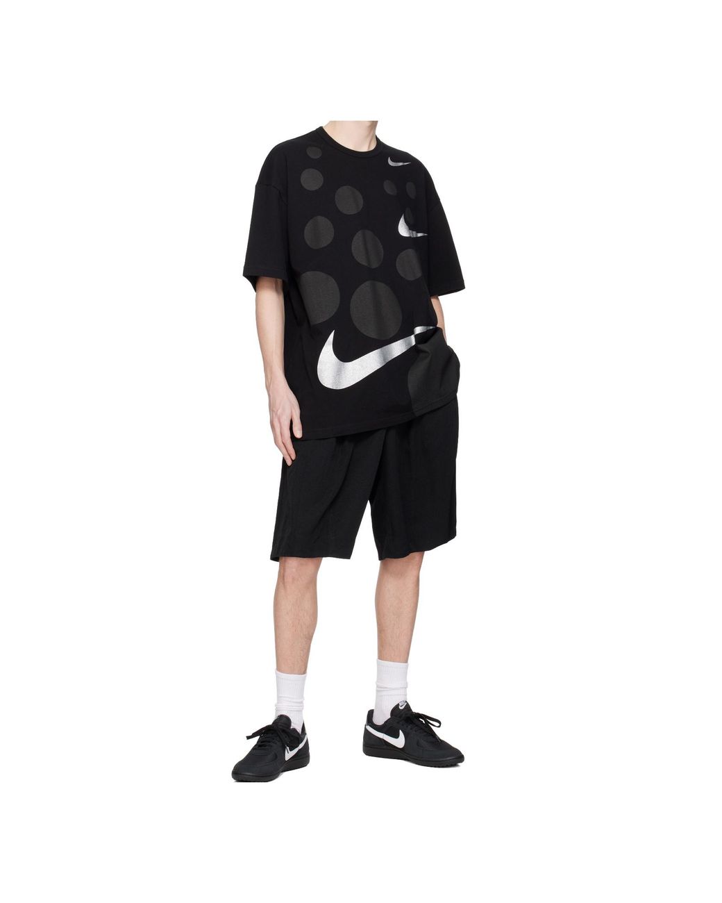 Comme des Garçons Black Tailored Shorts for men