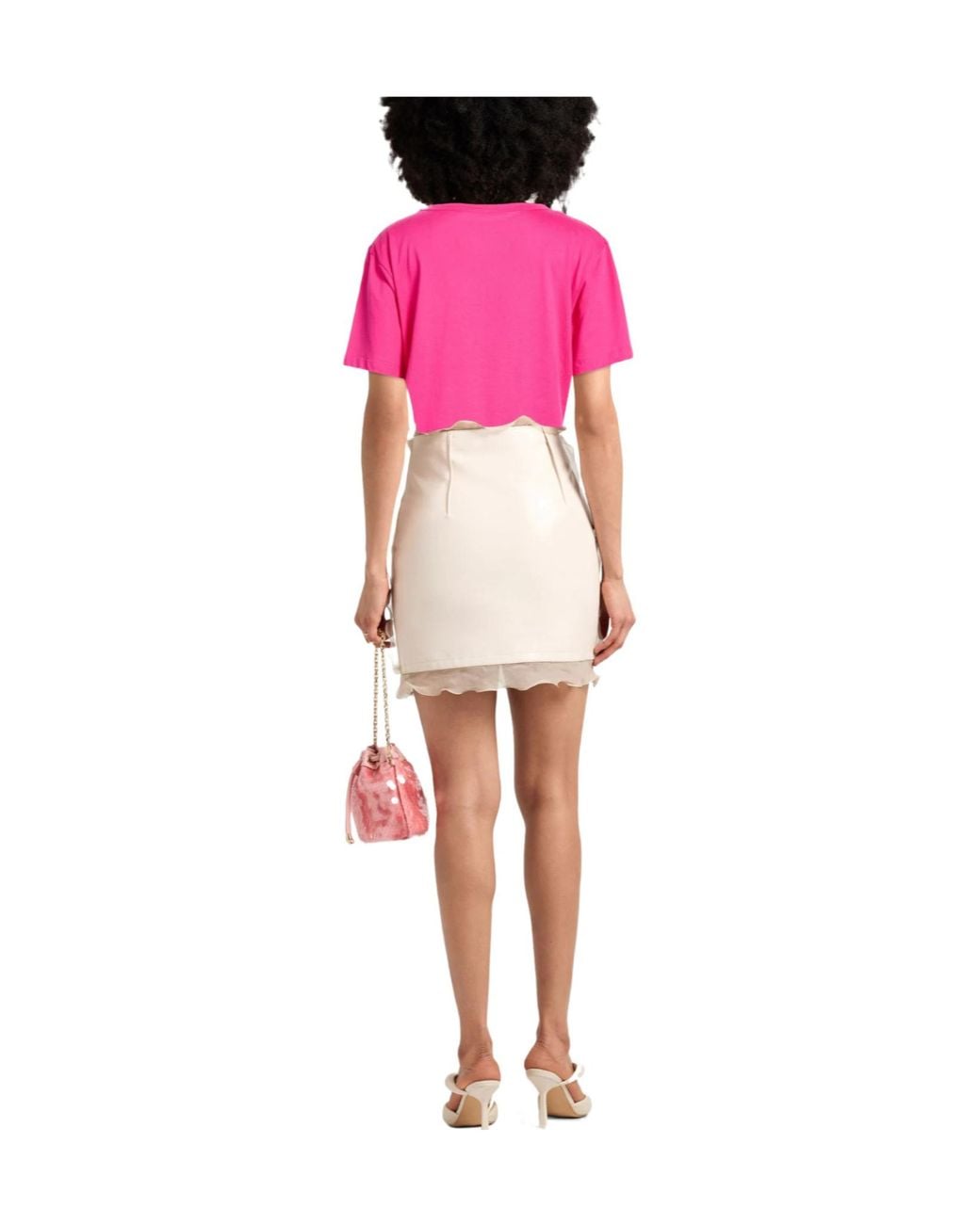 Marni Pink Crew-Neck Short-Sleeve T-Shirt