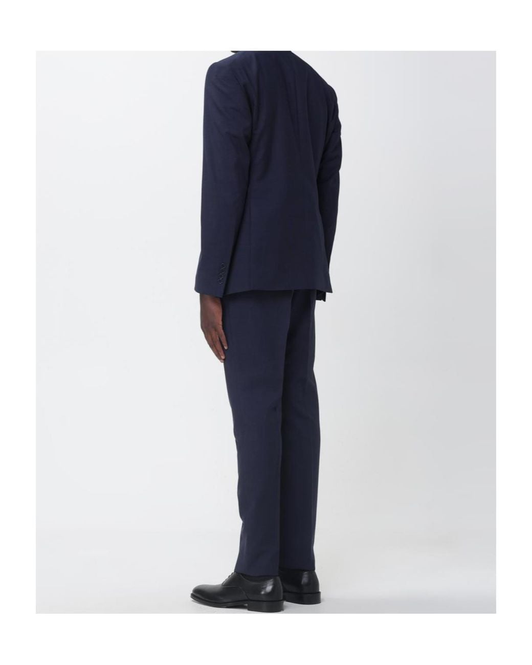Emporio Armani Blue Single-Breasted Suit for men