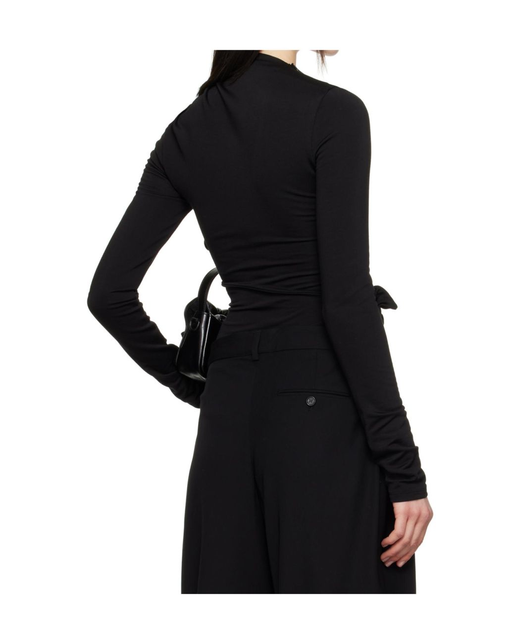 Acne Black Knots Top