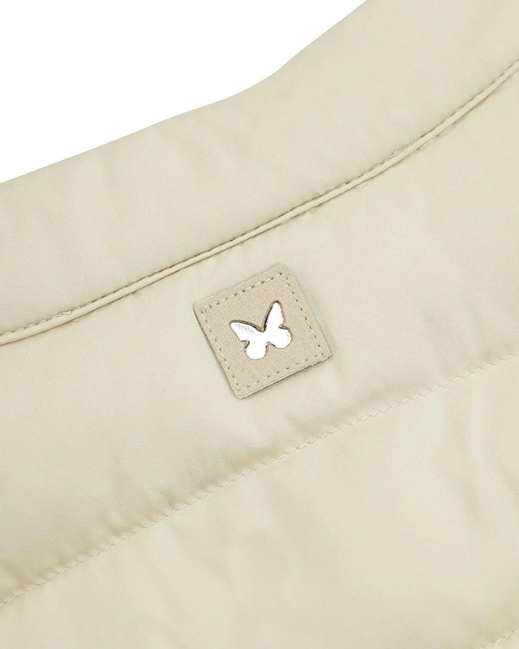 Weekend by Maxmara Natural Logo Quilted Down Jacket