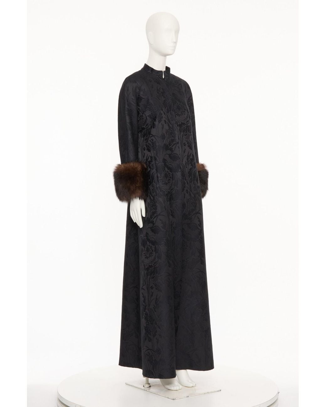Valentino Black Long-Sleeved Dress